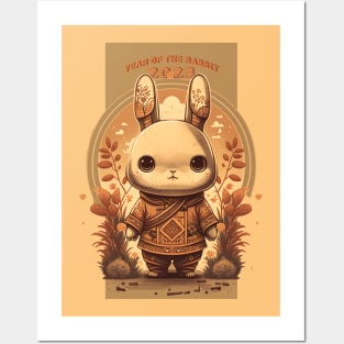 Year of the Rabbit 2023 - Chinese new year Posters and Art